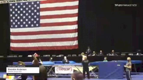 Brandon Anderson - Individual Trampoline, SPARK ATHLETICS - 2021 USA Gymnastics Championships