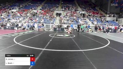 113 lbs Rnd Of 64 - George Jones, Wisconsin vs Lander Bosh, Utah