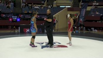 62 lbs Cons. Round 7 - Skylar Hattendorf, New York Athletic Club vs Lexie Basham, USOPTC/TMWC