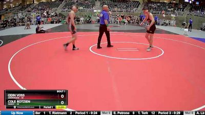 184 lbs Round 1 (4 Team) - Odin Voss, Sherwood vs Cole Rotzien, Sandy