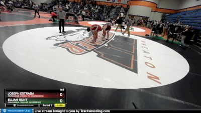 165 lbs Champ. Round 1 - Joseph Estrada, Milwaukee School Of Engineering vs Elijah Hunt, Concordia College (Moorhead)