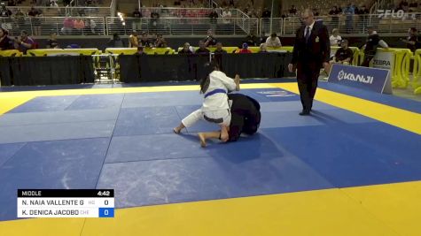 NATALIE NAIA VALLENTE GARAÑA vs KATHRYN DENICA JACOBO 2024 Pan Jiu Jitsu IBJJF Championship