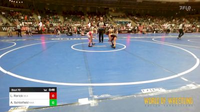 76 lbs Quarterfinal - Line Nau Rarick, Westlake vs Adison Schlotfeld, Nebraska Wrestling Academy