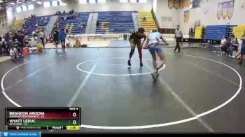 132 lbs Finals (2 Team) - Brandon Arocha, Maximum Performance vs Wyatt Leduc, AP X Kame