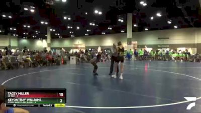 113 lbs Round 4 (6 Team) - Keyontray Williams, Storm Wrestling Black vs Tacey Miller, SD Red