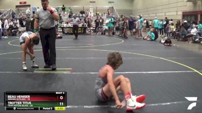 107 lbs Round 1 (6 Team) - Jesse Swinney, Indiana Outlaws vs Rylan Poeta, Team Gotcha Black