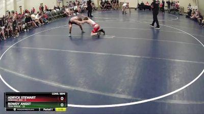 102 lbs Semis & 1st Wrestleback (8 Team) - Rowdy Angst, Team Rogue vs Adryck Stewart, Nebraska Red