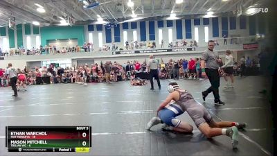 126 lbs Round 3 (4 Team) - Ethan Warchol, Mat Monkeys vs Mason Mitchell, Trojan WC