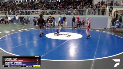 97 lbs Round 2 - Jackson Camden, Chugach Eagles Wrestling Club vs Hayden May, Interior Grappling Academy