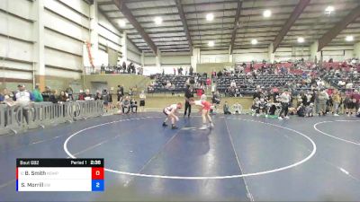 152 lbs Cons. Semi - Brayce Smith, North Sevier Wolf Pack vs Sam Morrill, Elite Wrestling