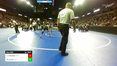 126 lbs Consi Of 8 #2 - Jayson Suetos, Granite Hills vs Anthony Lucio, Fountain Valley