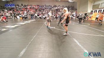 85 lbs Quarterfinal - Daniel Lewis, Dark Cloud Wrestling Club vs Jacob Boren, Verdigris Youth Wrestling