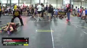 67 lbs Round 2 (6 Team) - Henry Antrobus, Indiana Outlaws vs Liam Reeves, Steel Valley Psychos