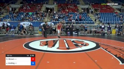 182 lbs Round Of 128 - Devin Brown, New Mexico vs James Anding, Missouri