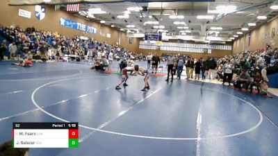 92 lbs Cons. Round 1 - Macen Fearn, Morgan Wrestling Club vs Joseph Salazar, Syracuse