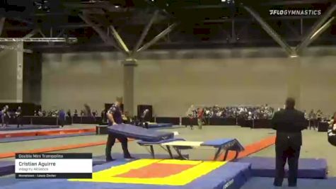Cristian Aguirre - Double Mini Trampoline, Integrity Athletics - 2021 USA Gymnastics Championships