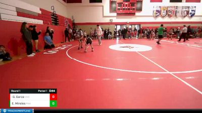 71-77 lbs Round 1 - Gavin Garza, Victory Wrestling Club vs Emilio Mireles, Prosser Wrestling Academy