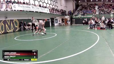 113 lbs Champ. Round 1 - Nash Finley, Granville vs John LoFaso, Padua Franciscan (Parma)