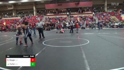 150 lbs Round 5 - Jeremiah Fulfer, Brawlers vs Steele Rogge, Russell Wrestling Club