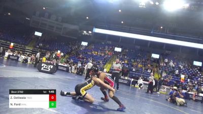 85 lbs Semifinal - Zahan Dotiwala, Tredyffrin Eastown vs Noah Ford, Shaler Area