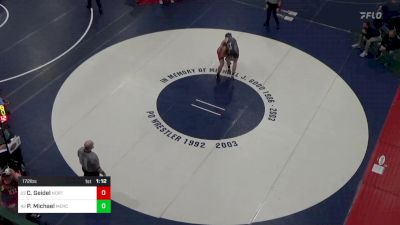 172 lbs Round Of 64 - Connor Geidel, Northern York vs Preston Michael, Mercer