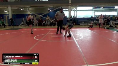 120 lbs Round 4 (6 Team) - Carter Piotrowski, Louisville vs Jaxon Bailey, Medina Highland