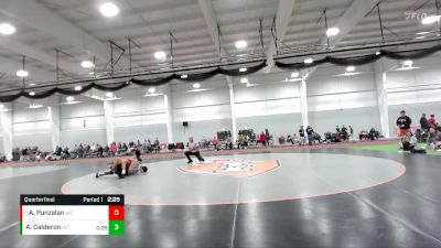 125 lbs Quarterfinal - Andrew Punzalan, Wabash vs Allen Calderon, Indiana Tech