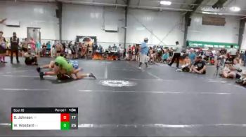 100 lbs Round 3 (8 Team) - Walker Woodard, Steel Valley Renegades vs Drayton Johnson, Team Palmetto