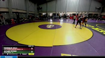 235 lbs 2nd Wrestleback And Semi-finals(16 Team) - Esther Peters, Allen (Girls) vs Marisque Avila, San Antonio Churchill (Girls)