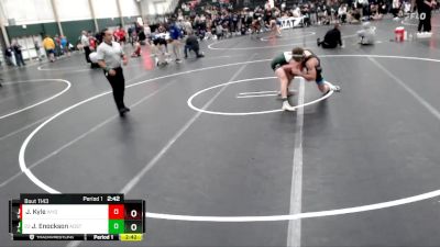 133 lbs Cons. Round 2 - Joseph Enockson, Adams State vs Josh Kyle, Wyoming