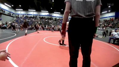 3rd Place - Layne Knight, Pauls Valley Panther Pinners vs Adan Solis, Newcastle Youth Wrestling