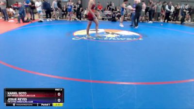 157 lbs Semifinal - Xariel Soto, Mat Demon Wrestling Club vs Josue Reyes, Tri Cities Wrestling Club