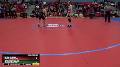 144 lbs Cons. Round 2 - Dane Mangler, Dubuque Hempstead vs Alex Bumba, Prairie, Cedar Rapids