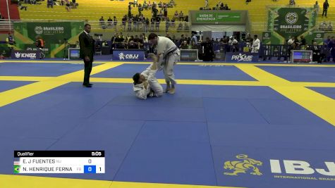 EDGAR J FUENTES vs NIKOLAS HENRIQUE FERNANDES CHAGA 2024 Brasileiro Jiu-Jitsu IBJJF