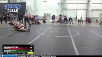 115 lbs Finals (2 Team) - Blake Hostetter, Kraken vs JoJo Gigliotti, Ranger WC