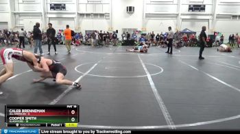 132 lbs Round 3 (10 Team) - Cooper Smith, Gladiators vs Caleb Brenneman, All American