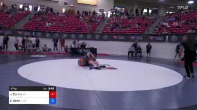 87 kg Rnd Of 32 - Joshua Cordio, Air Force Regional Training Center vs Ethan Birth, Maryland