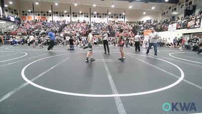 110 lbs Quarterfinal - JaMarcus Siemens, Team Tulsa Wrestling Club vs Chance Roberts, Brushy Wrestling Club