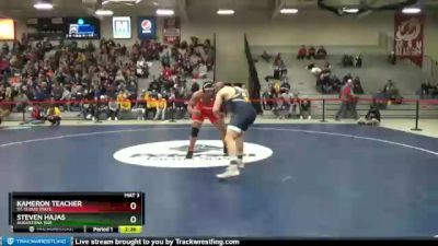 285 lbs Semifinal - Kameron Teacher, St. Cloud State. vs Steven Hajas, Augustana (SD)