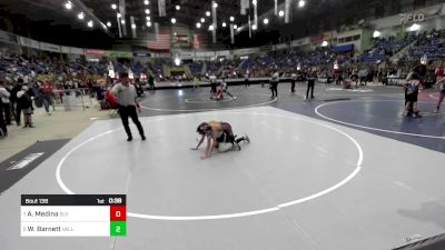 77 lbs Consi Of 8 #2 - Andrew Medina, SLV Elite vs Will Barnett, Valley Bad Boys