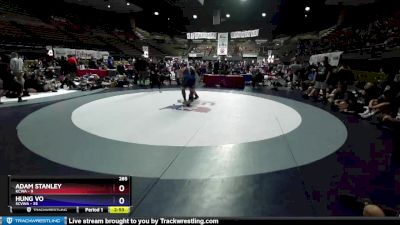 285 lbs Placement Matches (16 Team) - Adam Stanley, KCWA vs Hung Vo, SCVWA