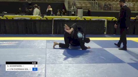 SILVIA SCOMPARIN vs JESSICA LYN CHERMAN GOLTSMAN 2024 Pan Jiu Jitsu IBJJF Championship