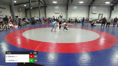 100 lbs Final - Silas Stanley, Backyard Brawlers vs Jude Justice, Roundtree Black