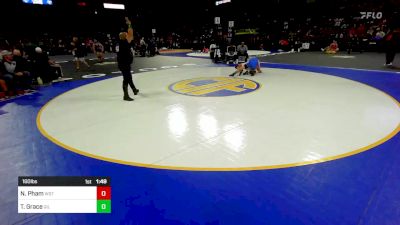 160 lbs Round Of 64 - Nicolas Pham, Westminster (SS) vs Travis Grace, Gilroy (CC)