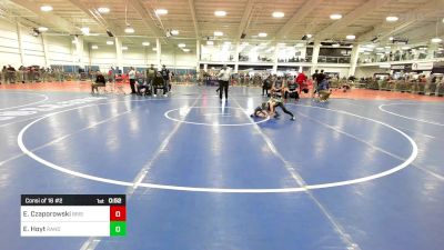 48 lbs Consi Of 16 #2 - Eli Czaporowski, Bristol CT vs Emmett Hoyt, Randolph VT