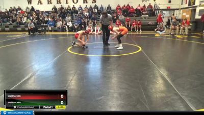 120 lbs Quarterfinal - Max Jones, Waukon vs Bo Wangsness, South Winneshiek