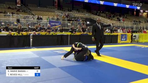 STEPHANIE MARIE BARAN vs TRISTA REVES HILL 2024 Pan Jiu Jitsu IBJJF Championship