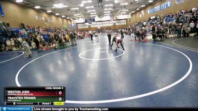 70 lbs Cons. Round 3 - Traysten Fenner, Taylorsville vs Weston Judd, Morgan Wrestling Club