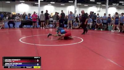 83 lbs Round 2 (8 Team) - Jacob Stinnett, Tennessee vs Jericho Burkart, Oklahoma Red