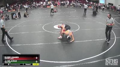 3A 126 lbs Quarterfinal - AJ DeLaCruz, West-Oak vs Elmer Linares, Battery Creek